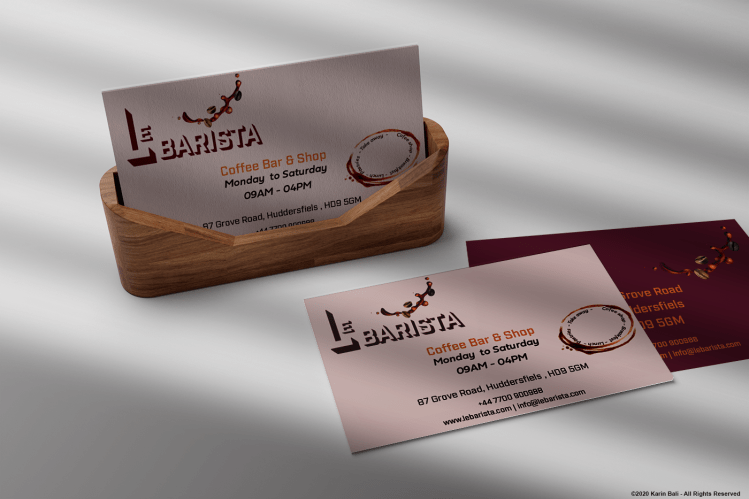 Le Barista Business Cards
